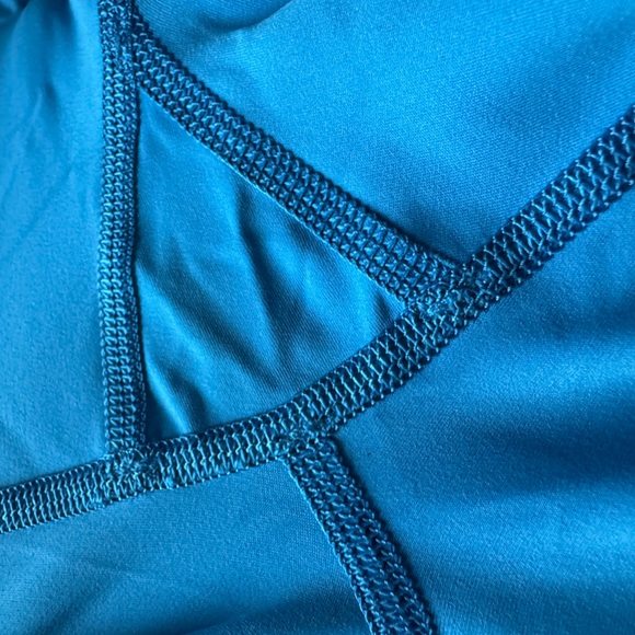 Lululemon Fast Free Tight 19’ Nulux Hawaii Blue sz 4 - Picture 9 of 12